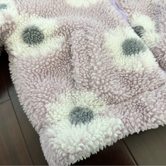 Zara Flower Bloom Sherpa Jacket, size 3-4y - Picture 9 of 9